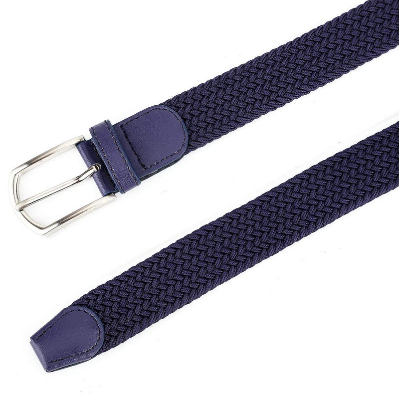 Radmire Braided Canvas Woven Elastic Stretch Belts for Men/Women/Junior with Multicolored - Image 4